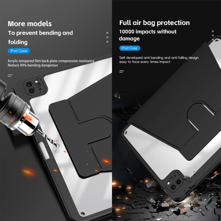 For iPad Air 13 2025 / 2024 Mutural Jianshang Series Smart Leather Tablet Case(Sky Blue) - free shipping - PMC TechLife - Order now!