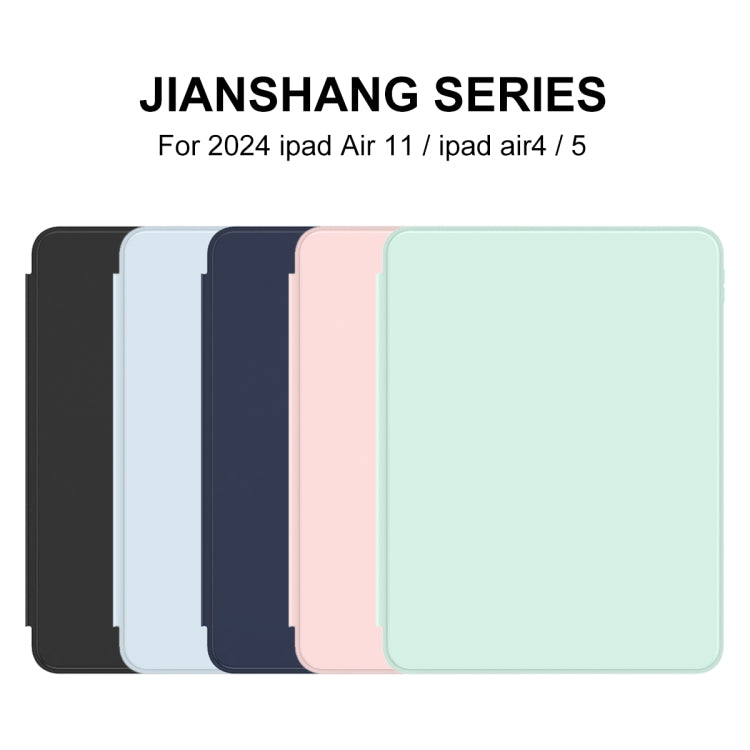 For iPad Air 11 2025 / 2024 Mutural Jianshang Series Smart Leather Tablet Case(Sky Blue) - free shipping - PMC TechLife - Order now!