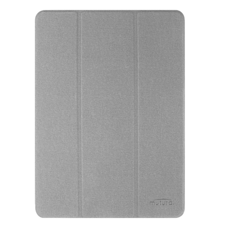 For iPad Air 11 2025 / 2024 Mutural YASHI Series Tablet Leather Smart Case(Grey) - iPad Air 11 2025 / 2024 Cases by Mutural | Online Shopping South Africa | PMC TechLife | Buy Now Pay Later Mobicred