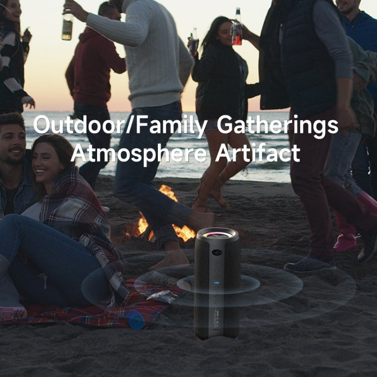 Zealot S51 Pro Shocking Bass Bluetooth Speaker with Colorful Light(Black) - free shipping - PMC Jewellery - Order now!