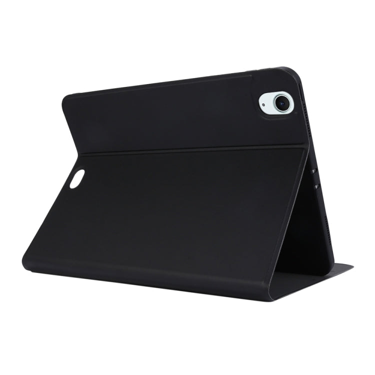For iPad Air 13 2024 Stretch Voltage Plain Leather Smart Tablet Case(Black) - iPad Air 13 2024 Cases by PMC TechLife | Online Shopping South Africa | PMC TechLife | Buy Now Pay Later Mobicred
