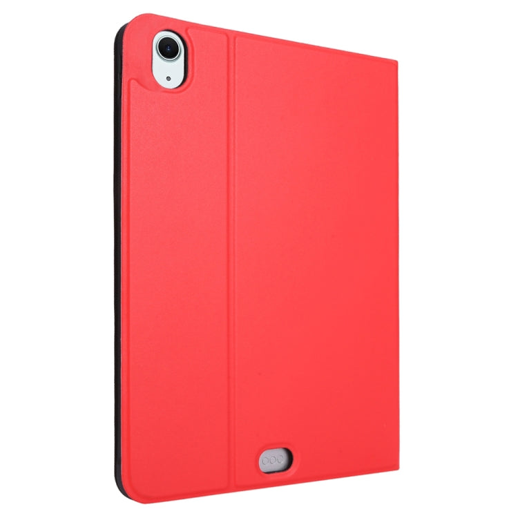 For iPad Air 13 2024 Stretch Voltage Plain Leather Smart Tablet Case(Red) - iPad Air 13 2024 Cases by PMC TechLife | Online Shopping South Africa | PMC TechLife | Buy Now Pay Later Mobicred