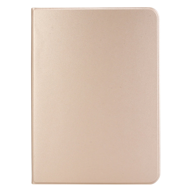 For iPad Air 13 2024 Stretch Voltage Plain Leather Smart Tablet Case(Gold) - iPad Air 13 2024 Cases by PMC TechLife | Online Shopping South Africa | PMC TechLife | Buy Now Pay Later Mobicred
