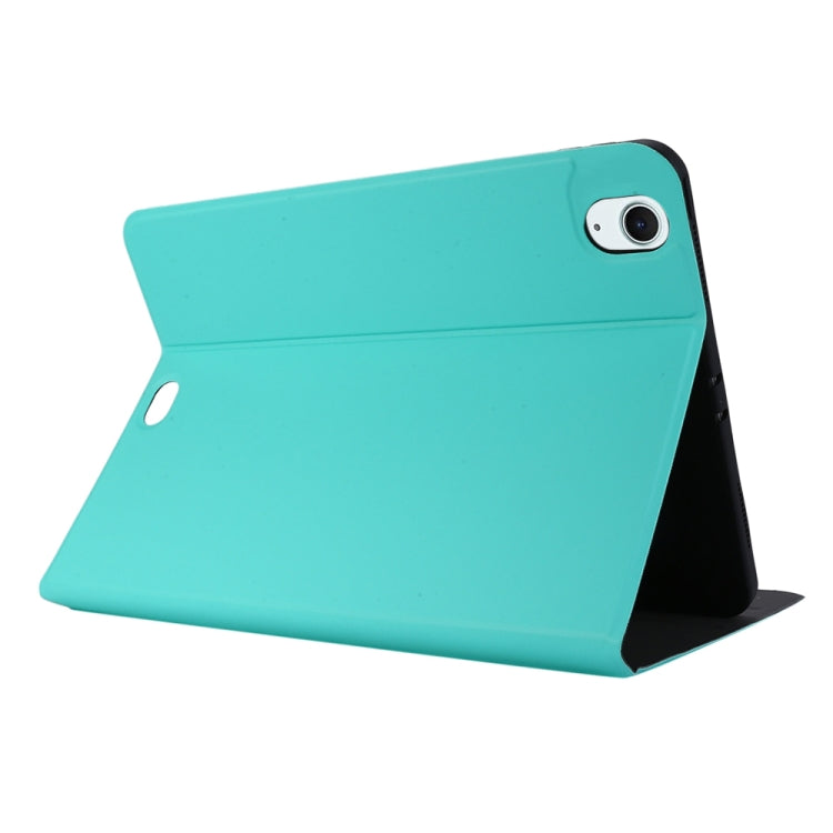 For iPad Air 13 2024 Stretch Voltage Plain Leather Smart Tablet Case(Green) - iPad Air 13 2024 Cases by PMC TechLife | Online Shopping South Africa | PMC TechLife | Buy Now Pay Later Mobicred