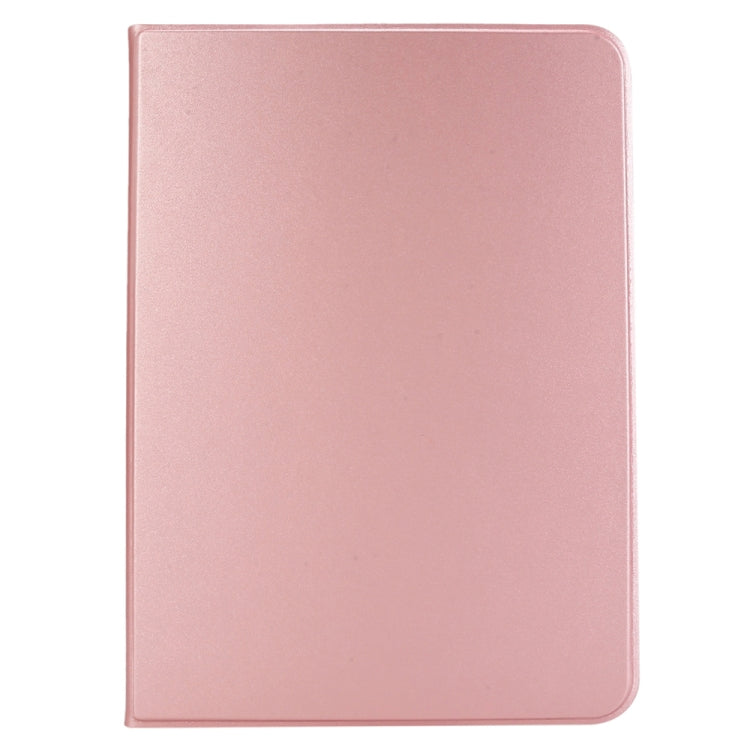 For iPad Air 13 2024 Stretch Voltage Plain Leather Smart Tablet Case(Rose Gold) - iPad Air 13 2024 Cases by PMC TechLife | Online Shopping South Africa | PMC TechLife | Buy Now Pay Later Mobicred