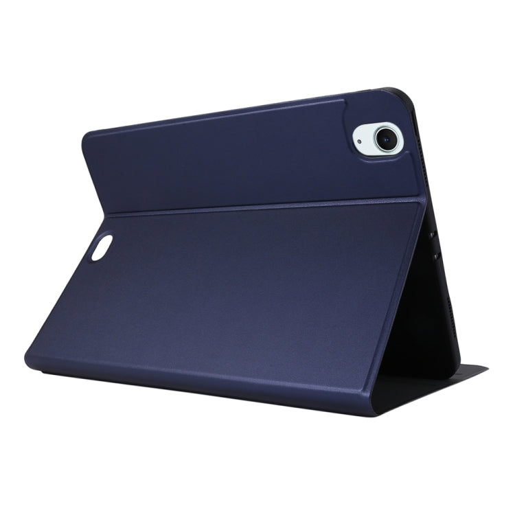 For iPad Air 11 2024 Stretch Voltage Plain Leather Smart Tablet Case(Dark Blue) - iPad Air 11 2024 Cases by PMC TechLife | Online Shopping South Africa | PMC TechLife | Buy Now Pay Later Mobicred