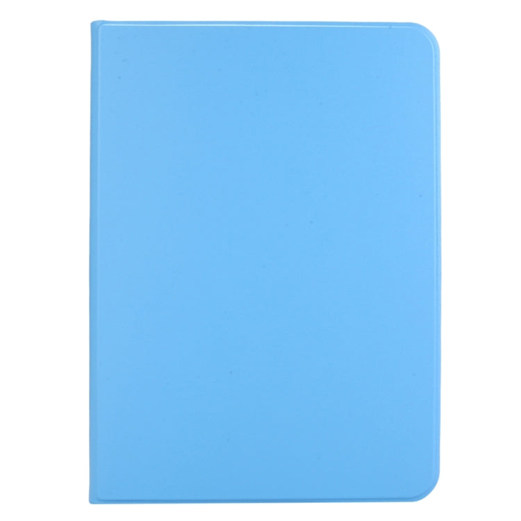 For iPad Pro 11 2024 Stretch Voltage Plain Leather Smart Tablet Case(Light Blue) - iPad Pro 11 2024 Cases by PMC TechLife | Online Shopping South Africa | PMC TechLife | Buy Now Pay Later Mobicred