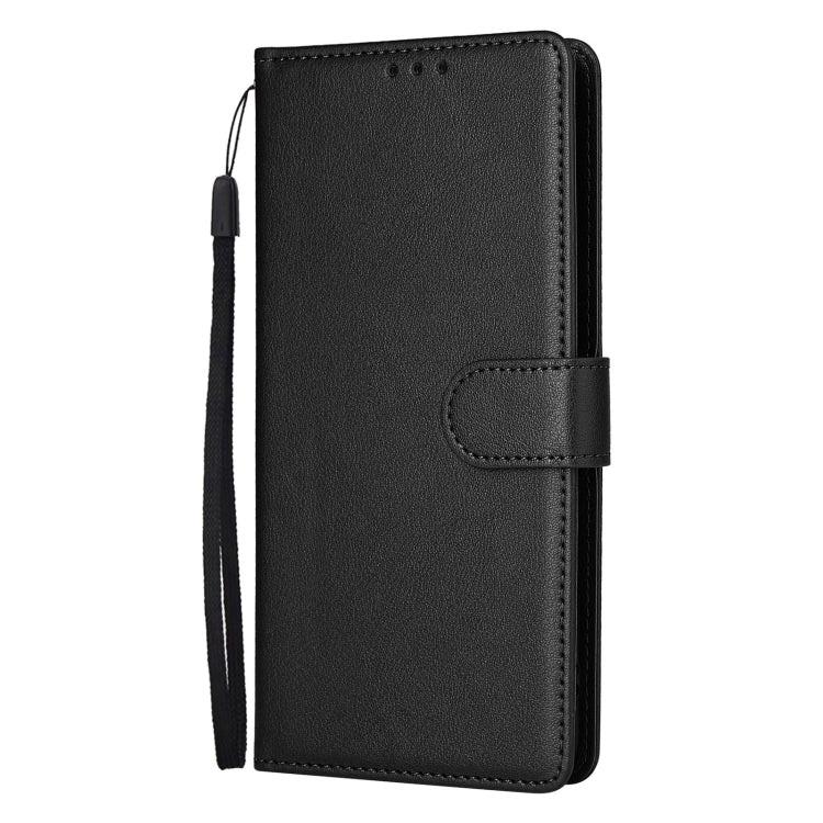 For OPPO Reno9 /9 Pro 5G Multifunctional Horizontal Flip Leather Phone Case with Three Card Slot(Black) - OPPO Cases by PMC TechLife | Online Shopping South Africa | PMC TechLife | Buy Now Pay Later Mobicred