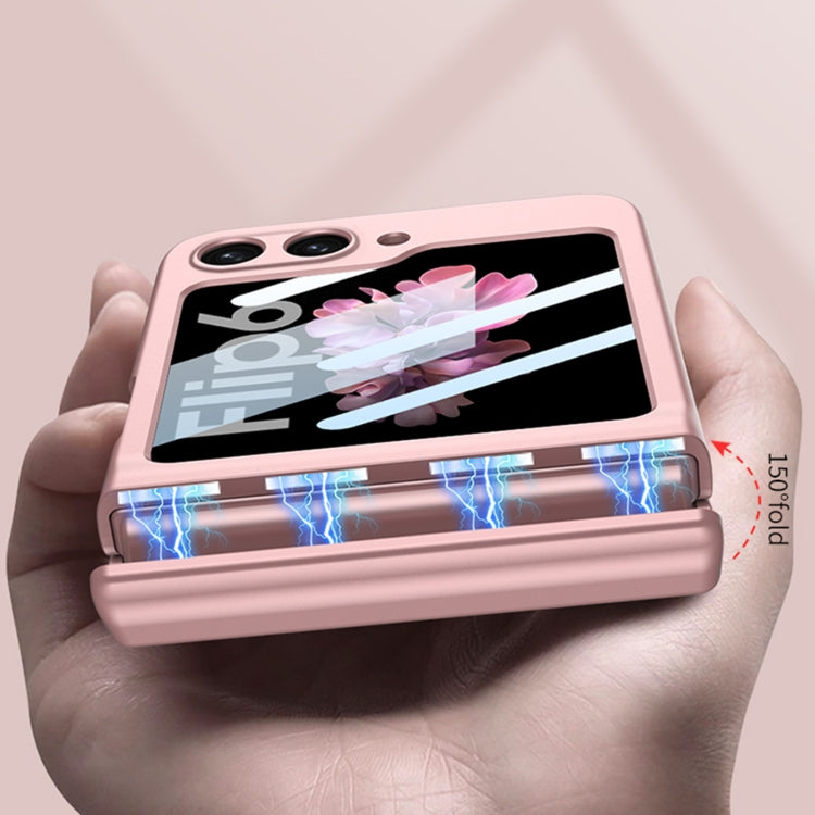 For Samsung Galaxy Z Flip6 / Flip7 FE GKK Integrated Magnetic Full Coverage Folding Phone Case(Matcha Green) - free shipping - PMC Jewellery - Order now!