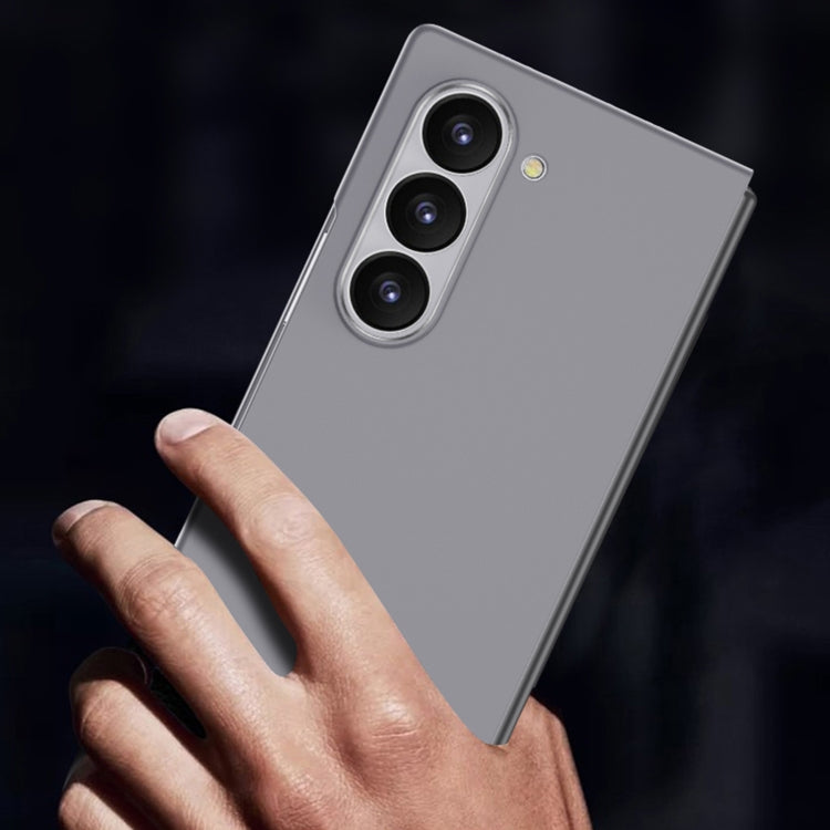 For Samsung Galaxy Z Fold6 GKK Integrated Ultra-thin Full Coverage Protective Case(Silver) - free shipping - PMC Jewellery - Order now!
