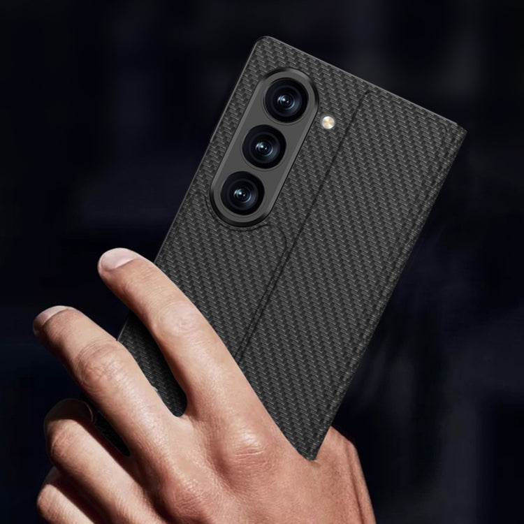 For Samsung Galaxy Z Fold6 GKK Integrated Flip Leather Phone Case(Titanium Grey) - free shipping - PMC Jewellery - Order now!