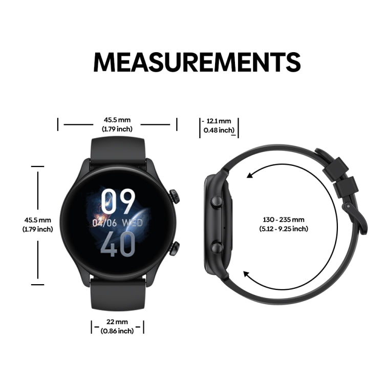 Zeblaze Btalk 3 Plus 1.39 inch Screen Fitness & Wellness Smart Watch Supports Voice Calling(Purple) - free shipping - PMC TechLife - Order now!