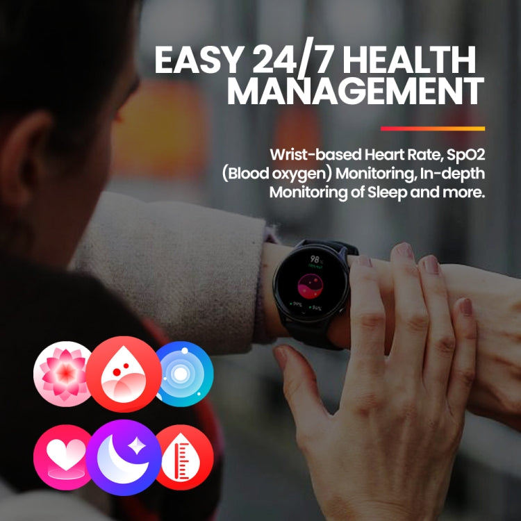 Zeblaze Btalk 3 Plus 1.39 inch Screen Fitness & Wellness Smart Watch Supports Voice Calling(Black) - free shipping - PMC TechLife - Order now!