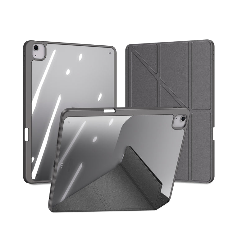 For iPad Air 13 2024 / 2025 DUX DUCIS Magi Series Smart Leather Tablet Case(Grey) - free shipping - PMC TechLife - Order now!