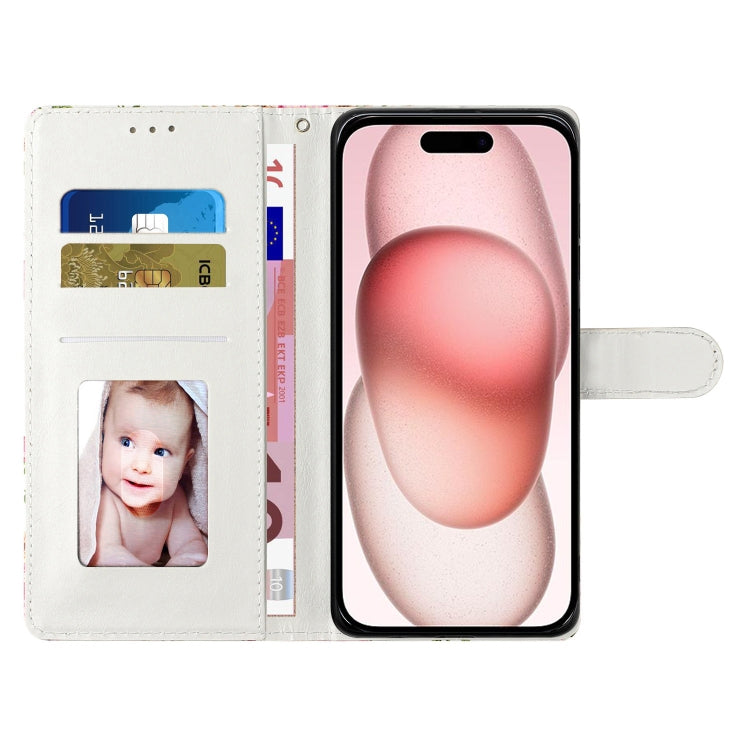 For iPhone 16 Plus 3D Pattern Leather Phone Case(White Cat) - iPhone 16 Plus Cases by PMC TechLife | Online Shopping South Africa | PMC TechLife | Buy Now Pay Later Mobicred