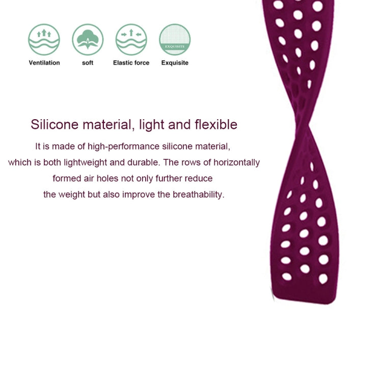 For Fitbit Versa 2 Breathable Silicone Watch Band, Size: Small(Duck) - Watch Bands by PMc TechLife | Online Shopping South Africa | PMc TechLife | Buy Now Pay Later Mobicred