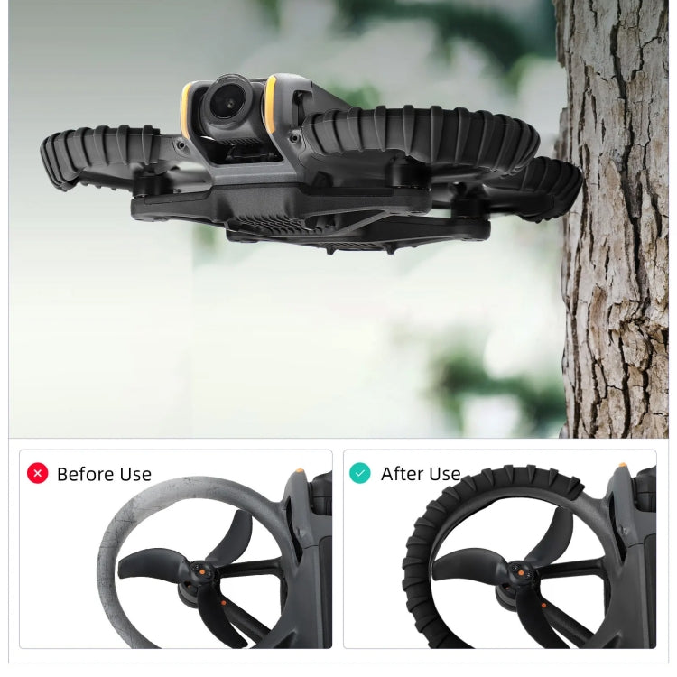 For DJI Avata 2 Sunnylife Drone Anti-Collision Protective Cover Combo Case Kit(Orange) - free shipping - PMC TechLife - Order now!