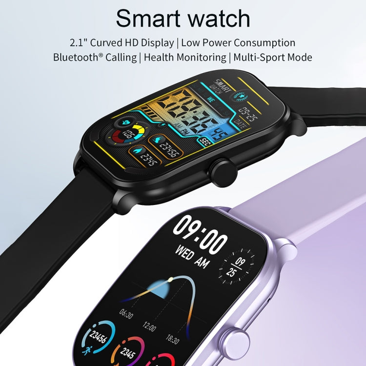 CY900 2.1 inch HD Square Screen Smart Watch, Supports Bluetooth Call / Health Monitoring(Blue) - Smart Watches by PMC TechLife | Online Shopping South Africa | PMC TechLife | Buy Now Pay Later Mobicred
