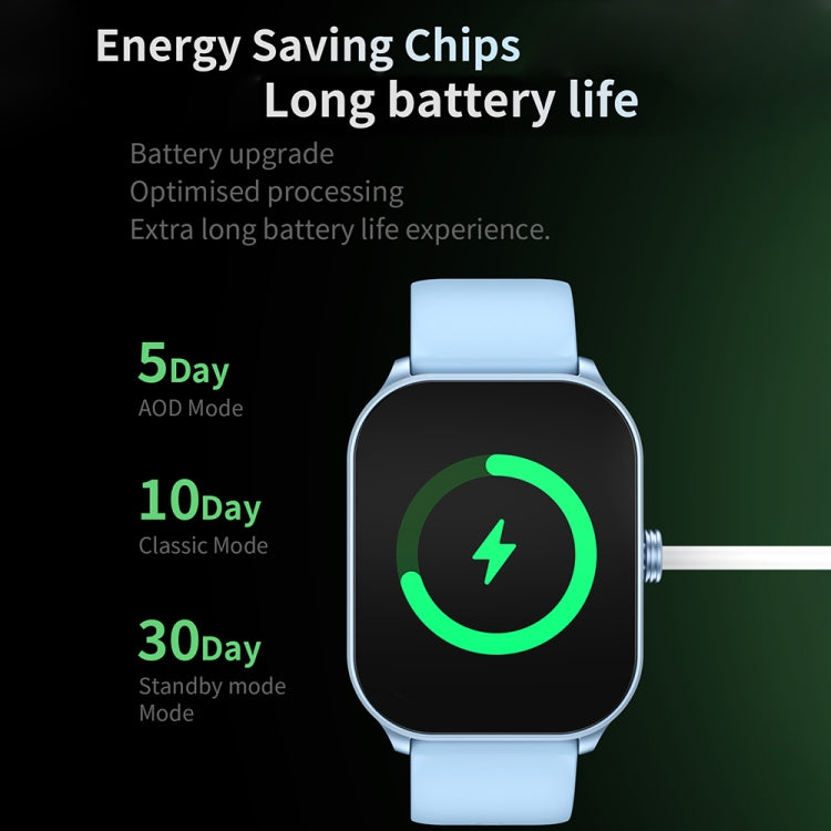 CY900 2.1 inch HD Square Screen Smart Watch, Supports Bluetooth Call / Health Monitoring(Black) - Smart Watches by PMC TechLife | Online Shopping South Africa | PMC TechLife | Buy Now Pay Later Mobicred