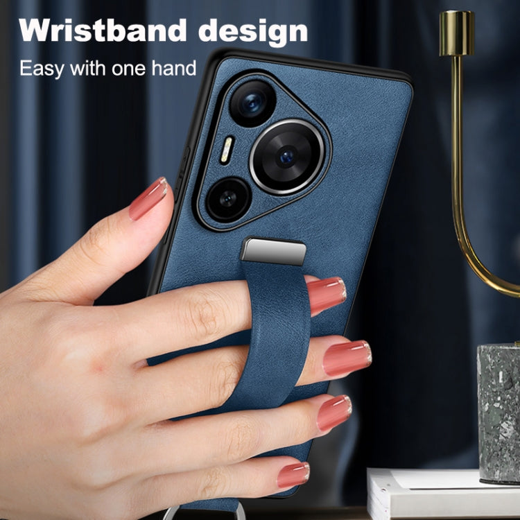 For Huawei Pura 70 Ultra SULADA PC Hybrid Leather Texture Skin Feel Shockproof Phone Case(Brown) - free shipping - PMC Jewellery - Order now!