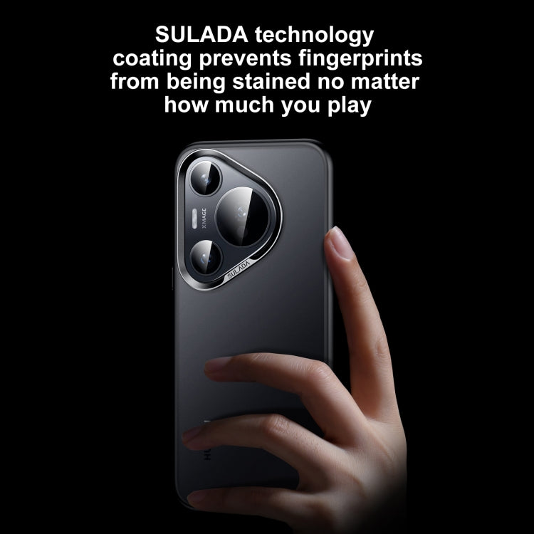 For Huawei Pura 70 Ultra SULADA Skin Feel Matte Shockproof Phone Case(Blue) - free shipping - PMC Jewellery - Order now!