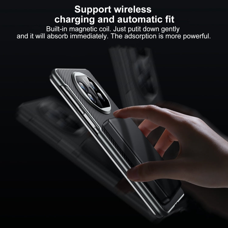 For Huawei Mate X3 SULADA 600D Kevlar Texture PC Shockproof Phone Case(Black) - free shipping - PMC TechLife - Order now!