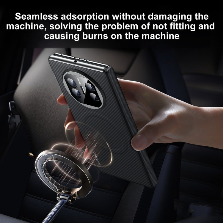 For Huawei Mate X6 SULADA 600D Kevlar Texture PC Shockproof Phone Case(Brown) - free shipping - PMC TechLife - Order now!