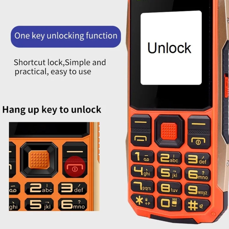 K1+ 4G Elder Rugged Phone, 2.6 inch, 1500mAh Battery, LED Flashlight, Network: 4G, Dual SIM, SOS, Plug:UK Plug(Black) - free shipping - PMC Jewellery - Order now!