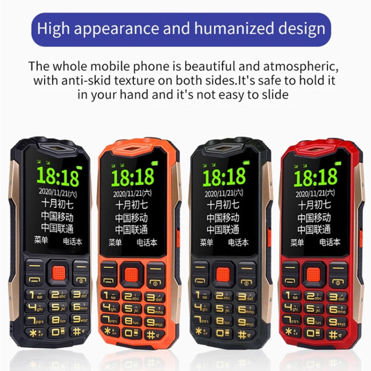 K1+ 4G Elder Rugged Phone, 2.6 inch, 1500mAh Battery, LED Flashlight, Network: 4G, Dual SIM, SOS, Plug:UK Plug(Black) - free shipping - PMC Jewellery - Order now!