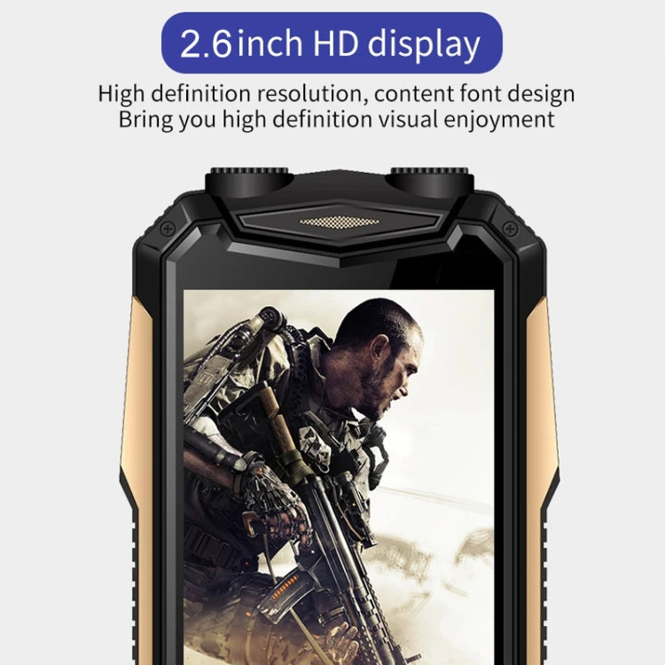 K1+ 4G Elder Rugged Phone, 2.6 inch, 1500mAh Battery, LED Flashlight, Network: 4G, Dual SIM, SOS, Plug:UK Plug(Black) - free shipping - PMC Jewellery - Order now!