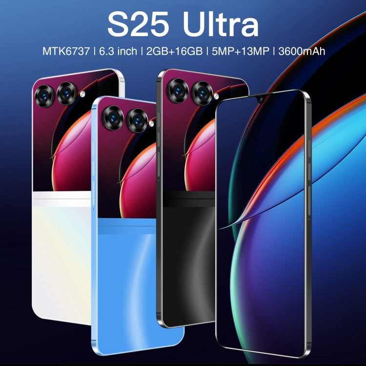 SDT90 / S25 Ultra, 2GB+16GB, 6.3 inch Screen, Face Identification, Android 10.0 MTK6737 Quad Core, Network: 4G, Dual SIM(White) -  by PMC TechLife | Online Shopping South Africa | PMC TechLife | Buy Now Pay Later Mobicred