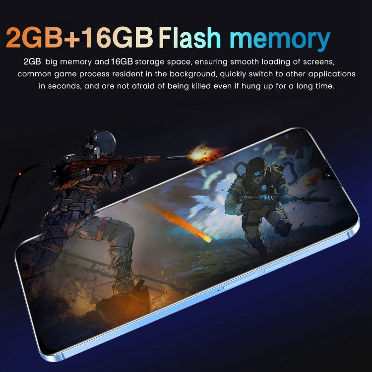 SDT90 / S25 Ultra, 2GB+16GB, 6.3 inch Screen, Face Identification, Android 10.0 MTK6737 Quad Core, Network: 4G, Dual SIM(White) -  by PMC TechLife | Online Shopping South Africa | PMC TechLife | Buy Now Pay Later Mobicred