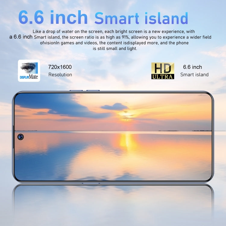 U32 / C20 Pro 5G, 3GB+64GB, 6.6 inch Screen, Face Identification, Android 10.0 MTK6737 Quad Core, Network: 4G, OTG, Dual SIM(Black) -  by PMC TechLife | Online Shopping South Africa | PMC TechLife | Buy Now Pay Later Mobicred