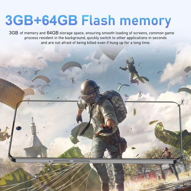 U32 / C20 Pro 5G, 3GB+64GB, 6.6 inch Screen, Face Identification, Android 10.0 MTK6737 Quad Core, Network: 4G, OTG, Dual SIM(Blue) -  by PMC TechLife | Online Shopping South Africa | PMC TechLife | Buy Now Pay Later Mobicred