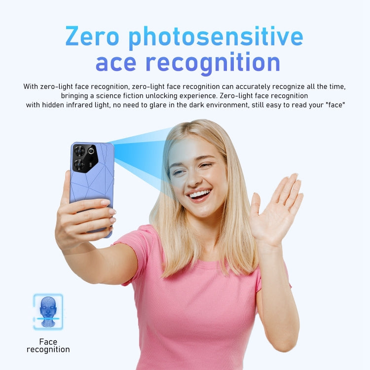 U32 / C20 Pro 5G, 3GB+64GB, 6.6 inch Screen, Face Identification, Android 10.0 MTK6737 Quad Core, Network: 4G, OTG, Dual SIM(Black) -  by PMC TechLife | Online Shopping South Africa | PMC TechLife | Buy Now Pay Later Mobicred
