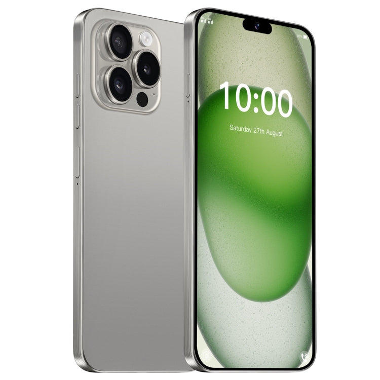 ZPT95 / i15 Pro Max, 2GB+16GB, 6.3 inch Screen, Face Identification, Android 8.1 SC7731 Quad Core, Network: 3G, Dual SIM(Grey) -  by PMC TechLife | Online Shopping South Africa | PMC TechLife | Buy Now Pay Later Mobicred