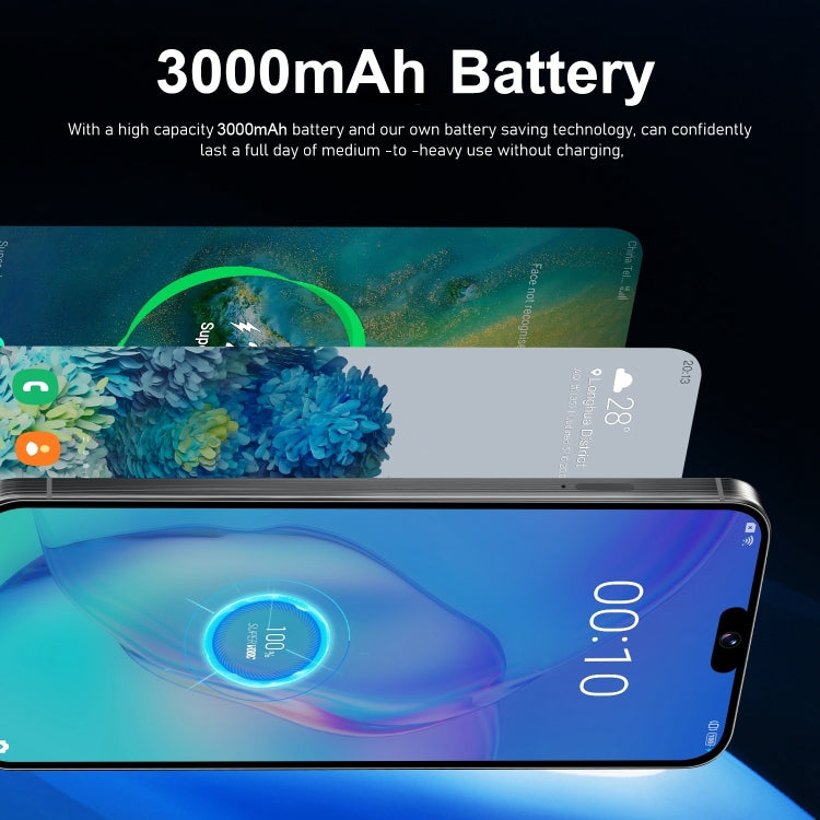 ZPT95 / i15 Pro Max, 2GB+16GB, 6.3 inch Screen, Face Identification, Android 8.1 SC7731 Quad Core, Network: 5G, Dual SIM(Blue) -  by PMC TechLife | Online Shopping South Africa | PMC TechLife | Buy Now Pay Later Mobicred