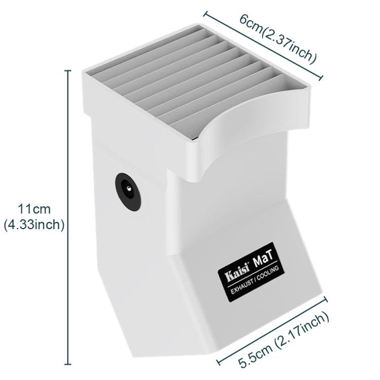 Kaisi MaT Adjustable Angles Smoke Exhaust Fan Suitable for 6565 / 7045 / 7050 Series Microscopes - Microscope Magnifier Series by Kaisi | Online Shopping South Africa | PMC TechLife | Buy Now Pay Later Mobicred