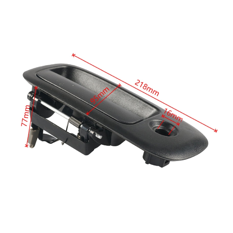 Car Right Front Door Outside Handle for Chevrolet Express 1500 25942270(Black) - Door Handles by PMC TechLife | Online Shopping South Africa | PMC TechLife | Buy Now Pay Later Mobicred