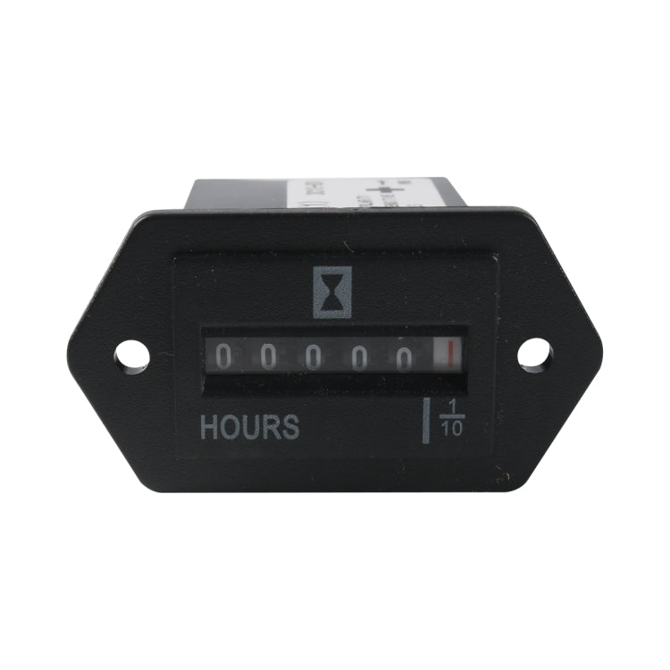 Generator / Boat / Off-road Vehicle DC10-80V Industrial Timer with Screws(Black) - Engines & Engine Parts by PMC TechLife | Online Shopping South Africa | PMC TechLife | Buy Now Pay Later Mobicred