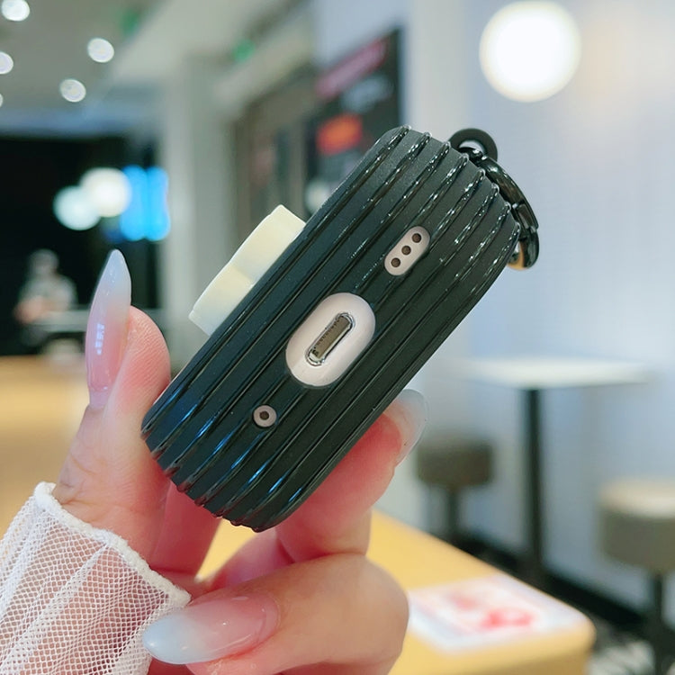 For AirPods 2 / 1 3D Colorful Pattern Bluetooth Earphone Protective Case(Black Bow) - For AirPods 1/2 by PMC Jewellery | Online Shopping South Africa | PMC Jewellery | Buy Now Pay Later Mobicred