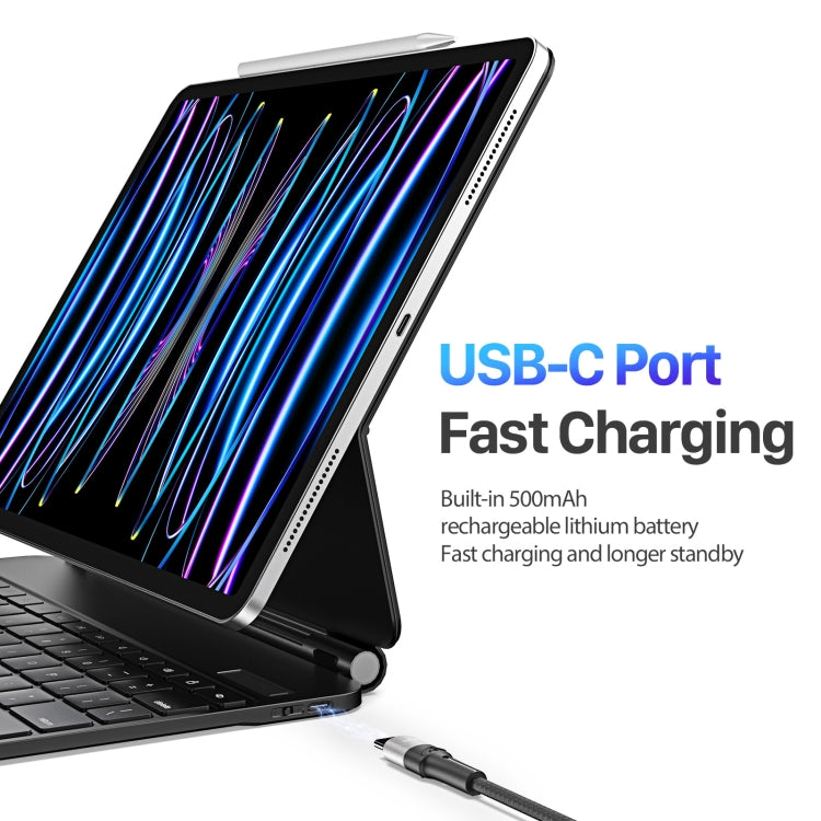 DUX DUCIS MK Series Floating Magnetic Keyboard Tablet Leather Case For iPad Air 13 2024 / Pro 12.9 2022 / 2021(Black) - Universal by DUX DUCIS | Online Shopping South Africa | PMC TechLife | Buy Now Pay Later Mobicred