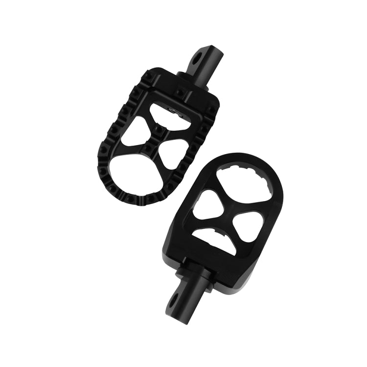 Motorcycle Modification Pedal Set Wide Fat Footpegs Foot Pegs for Harley(Black) - free shipping - PMC TechLife - Order now!