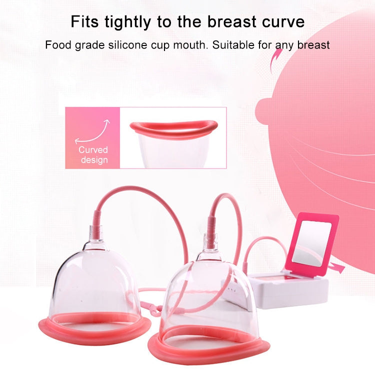 Portable USB Charging Chest Electric Massage Instrument, Style:Remote Control(B Cup) - free shipping - PMC TechLife - Order now!