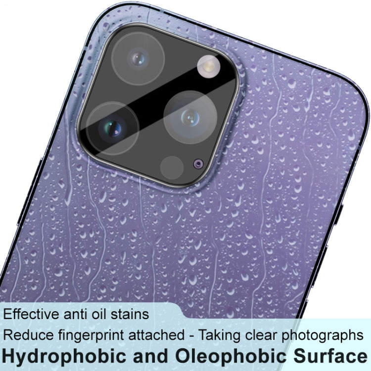 For iPhone 16 Pro / 16 Pro Max imak High Definition Integrated Glass Lens Film Black Version - iPhone 16 Pro Tempered Glass by imak | Online Shopping South Africa | PMC TechLife | Buy Now Pay Later Mobicred