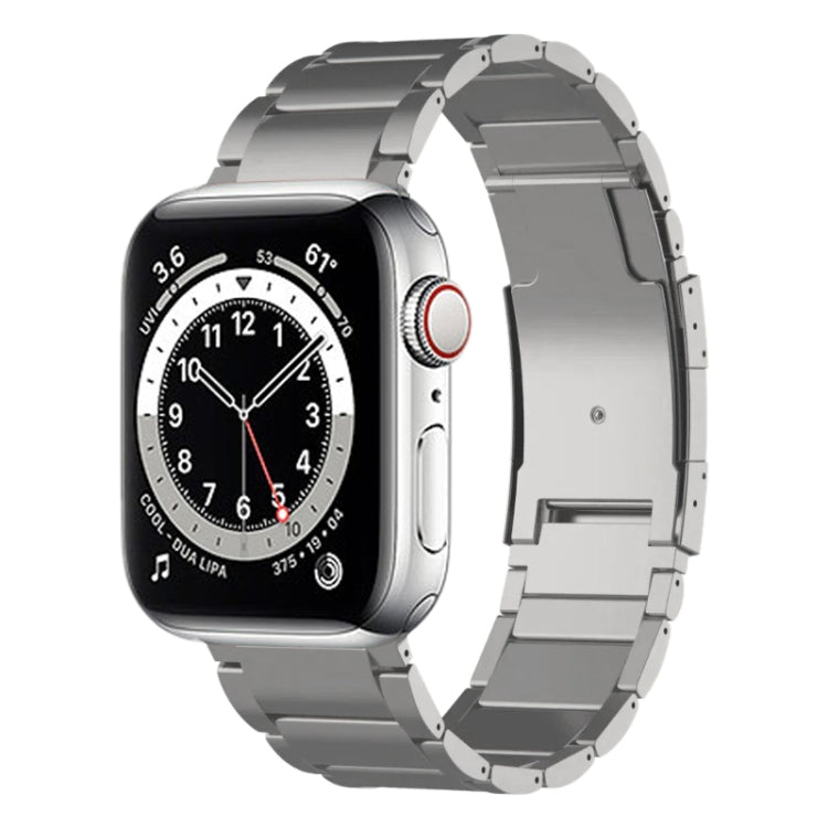 For Apple Watch Series 6 40mm Titanium Metal Watch Band(Silver) - free shipping - PMC TechLife - Order now!
