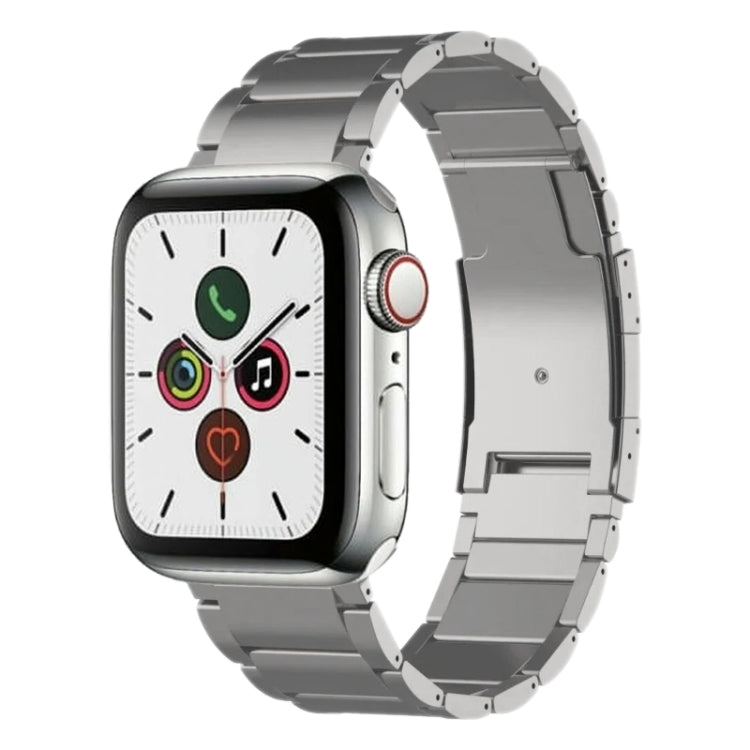 For Apple Watch Series 5 40mm Titanium Metal Watch Band(Silver) - free shipping - PMC TechLife - Order now!