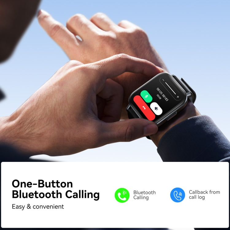 JOYROOM Fit-life Series JR-FT3S 1.96 inch Bluetooth Call Smart Watch Supports Sleep Monitoring(Space Grey) - free shipping - PMC TechLife - Order now!