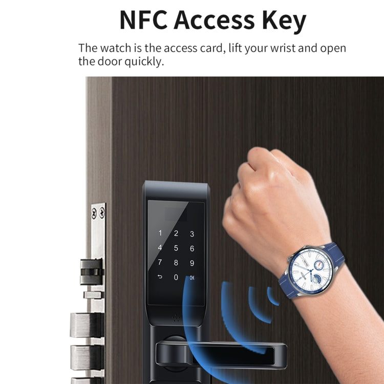 HD Watch X 1.43 inch IP68 BT5.3 Sport Smart Watch, Support Bluetooth Call / Sleep / Blood Oxygen / Heart Rate / Blood Pressure Health Monitor(Black Steel + Black Silicone Strap) - Smart Watches by PMC TechLife | Online Shopping South Africa | PMC TechLife | Buy Now Pay Later Mobicred