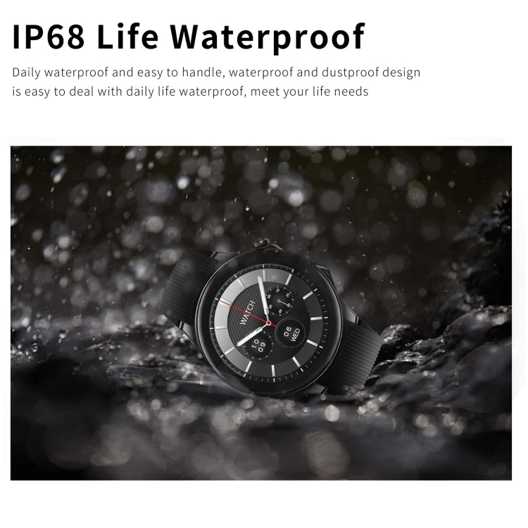 HD Watch X 1.43 inch IP68 BT5.3 Sport Smart Watch, Support Bluetooth Call / Sleep / Blood Oxygen / Heart Rate / Blood Pressure Health Monitor(Blue Leather + Blue Silicone Strap) - Smart Watches by PMC TechLife | Online Shopping South Africa | PMC TechLife | Buy Now Pay Later Mobicred